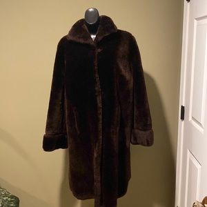 Beautiful  brown fur coat